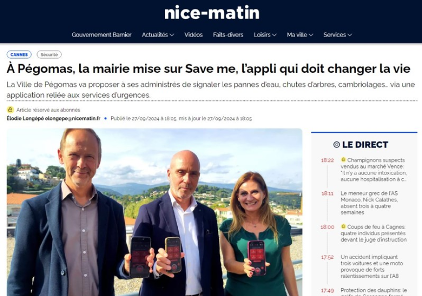 Nice Matin 28/09/2024